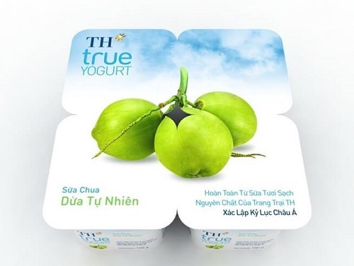 Sữa chua TH True Milk dừa