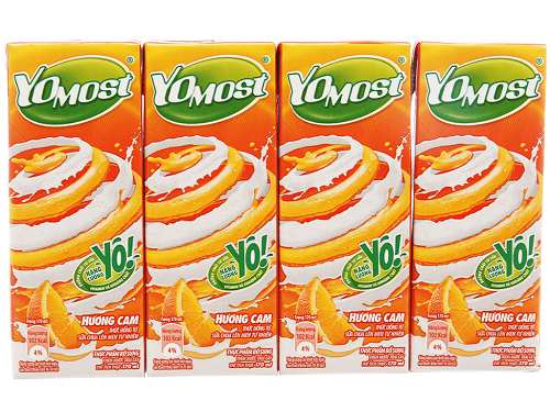 Sữa chua Yomost cam